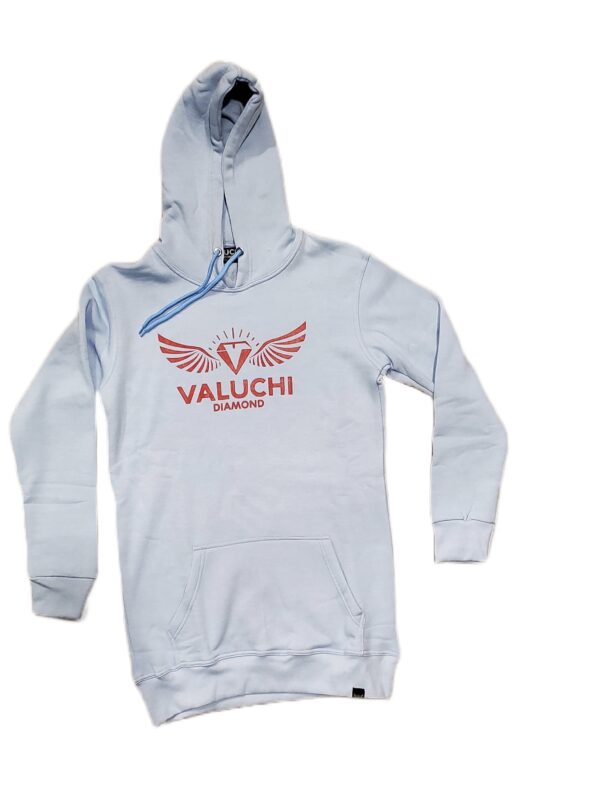 Baby Blue Hoody women dress