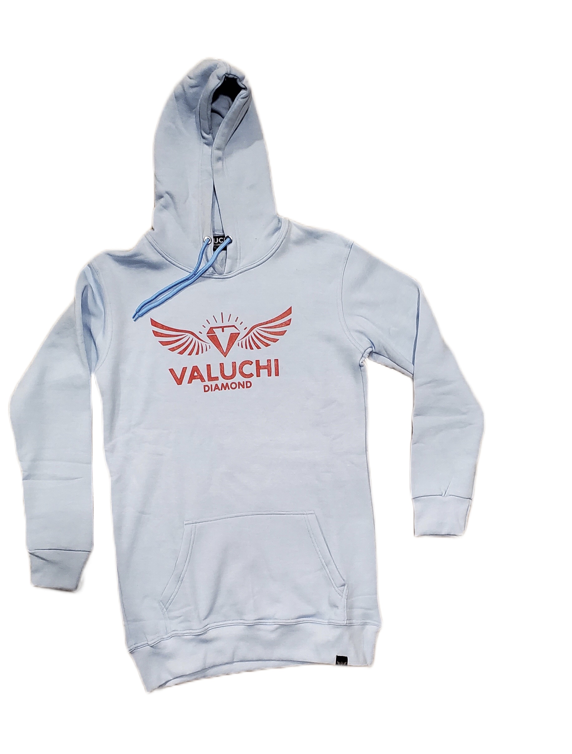 Baby Blue Hoody women dress