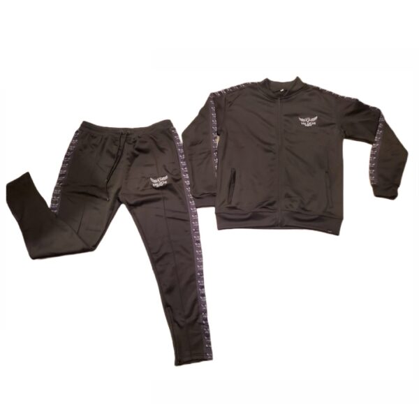 Black track suit