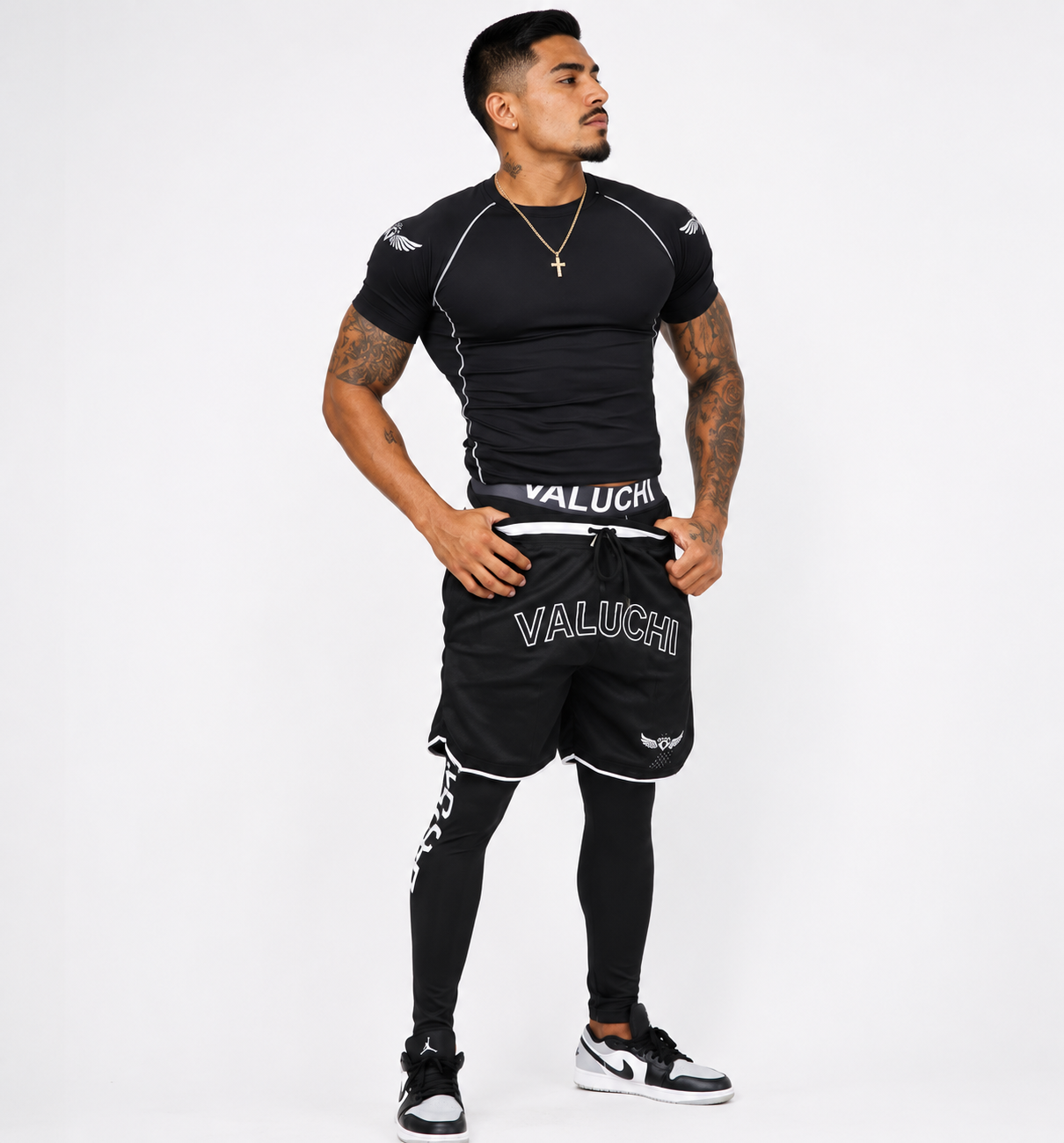 Black Men workout fit
