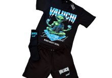 Black Alien Valuchi Short Set