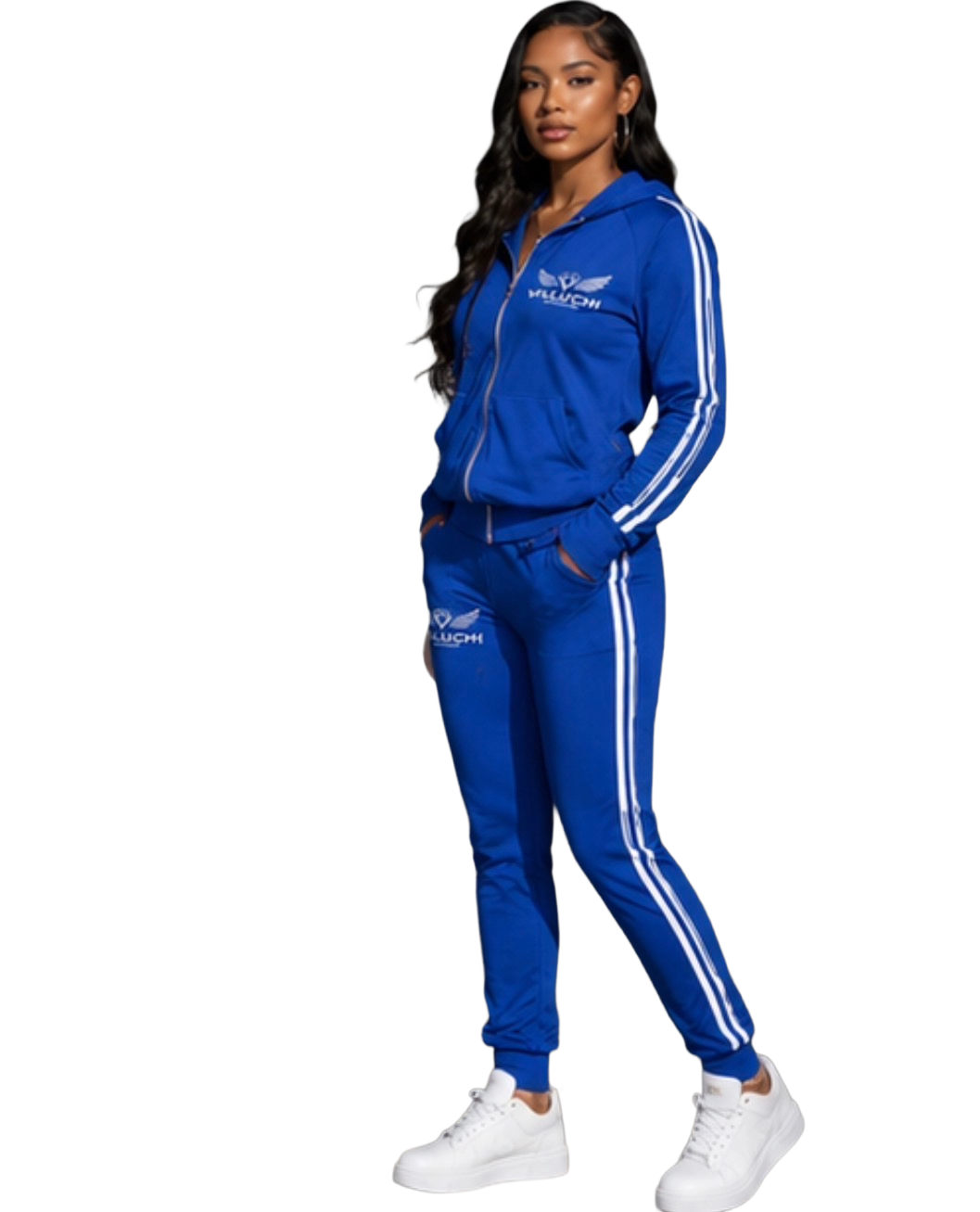 Blue Women jump suit